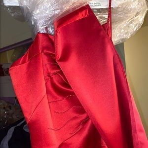 Red gown size 12